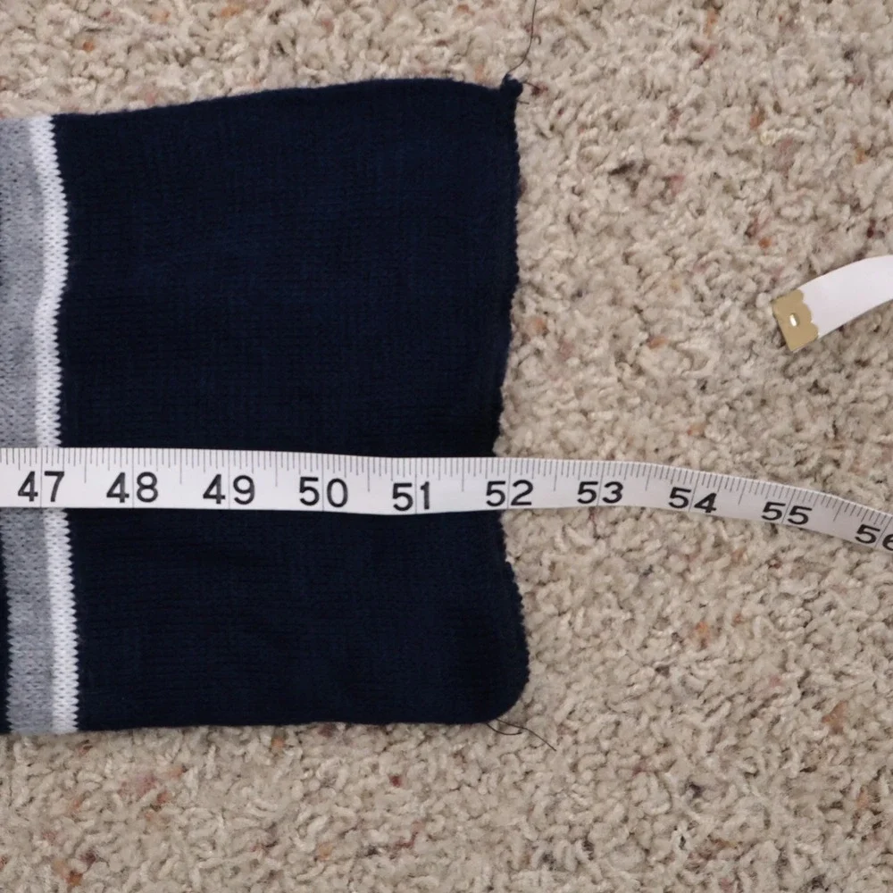 University of Nevada Blue Crew ASUN Scarf Warm‎ Knit Collegiate Preppy Student